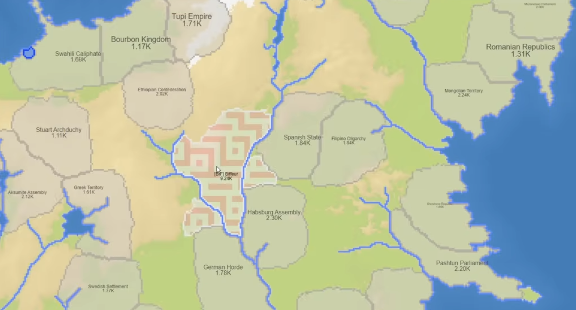 FrontWars Game Beginner's Guide: Illustrates the 35% Attach Ratio slider and the green/red Interest Bar for sustainable troop regeneration.