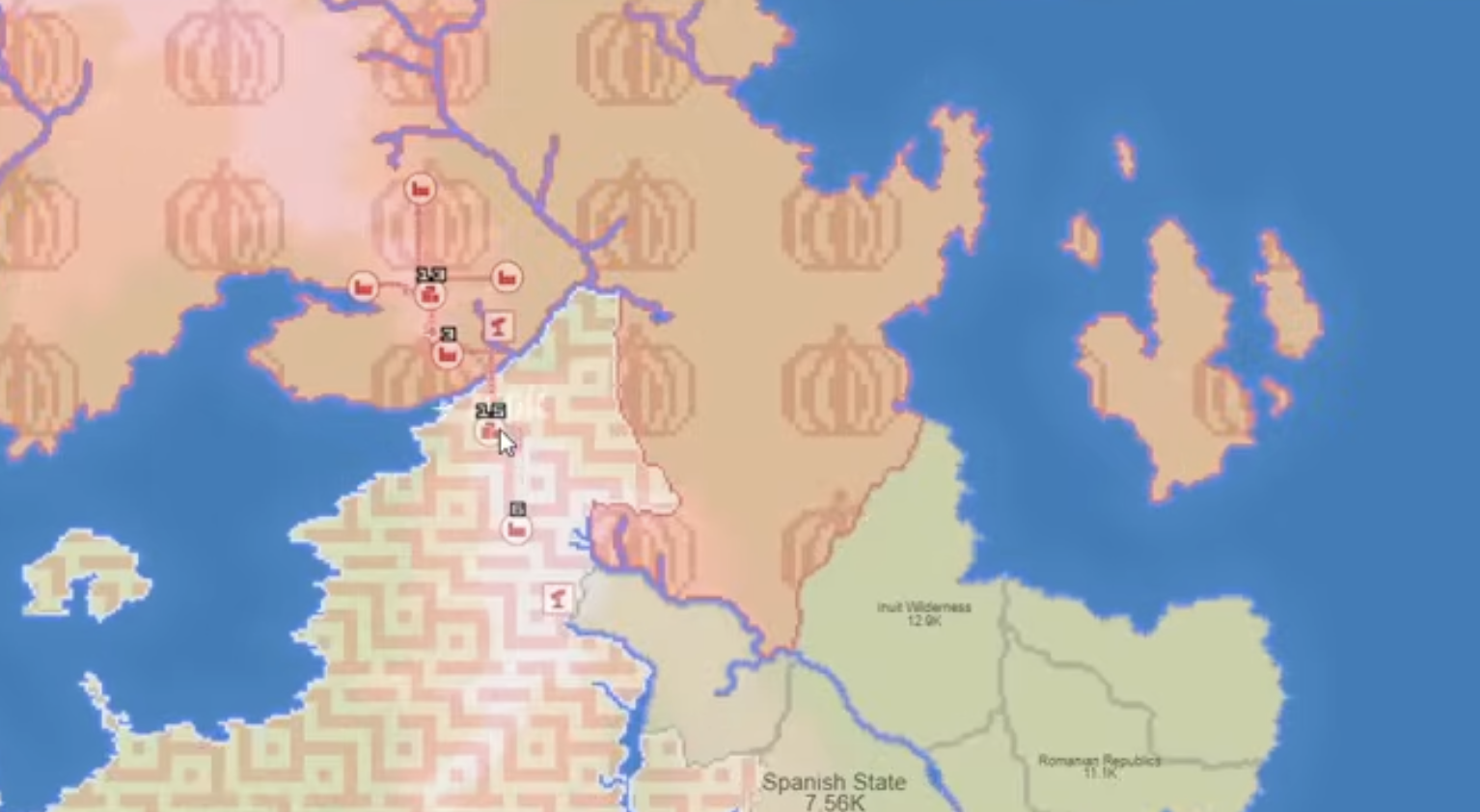 FrontWars Game Units Guide: Visualization of the Tank (Breacher) unit destroying a Fort, demonstrating its role against fixed defenses.